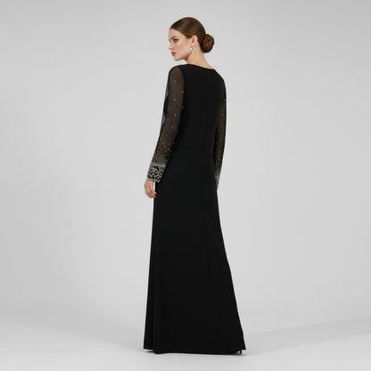 Black Crepe and Sharp Precision