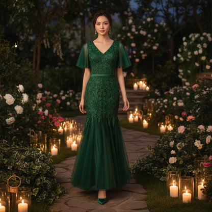 Forest Depths Carved in Tulle