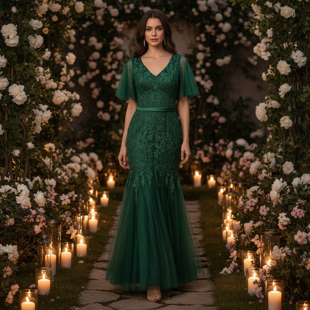 Forest Depths Carved in Tulle