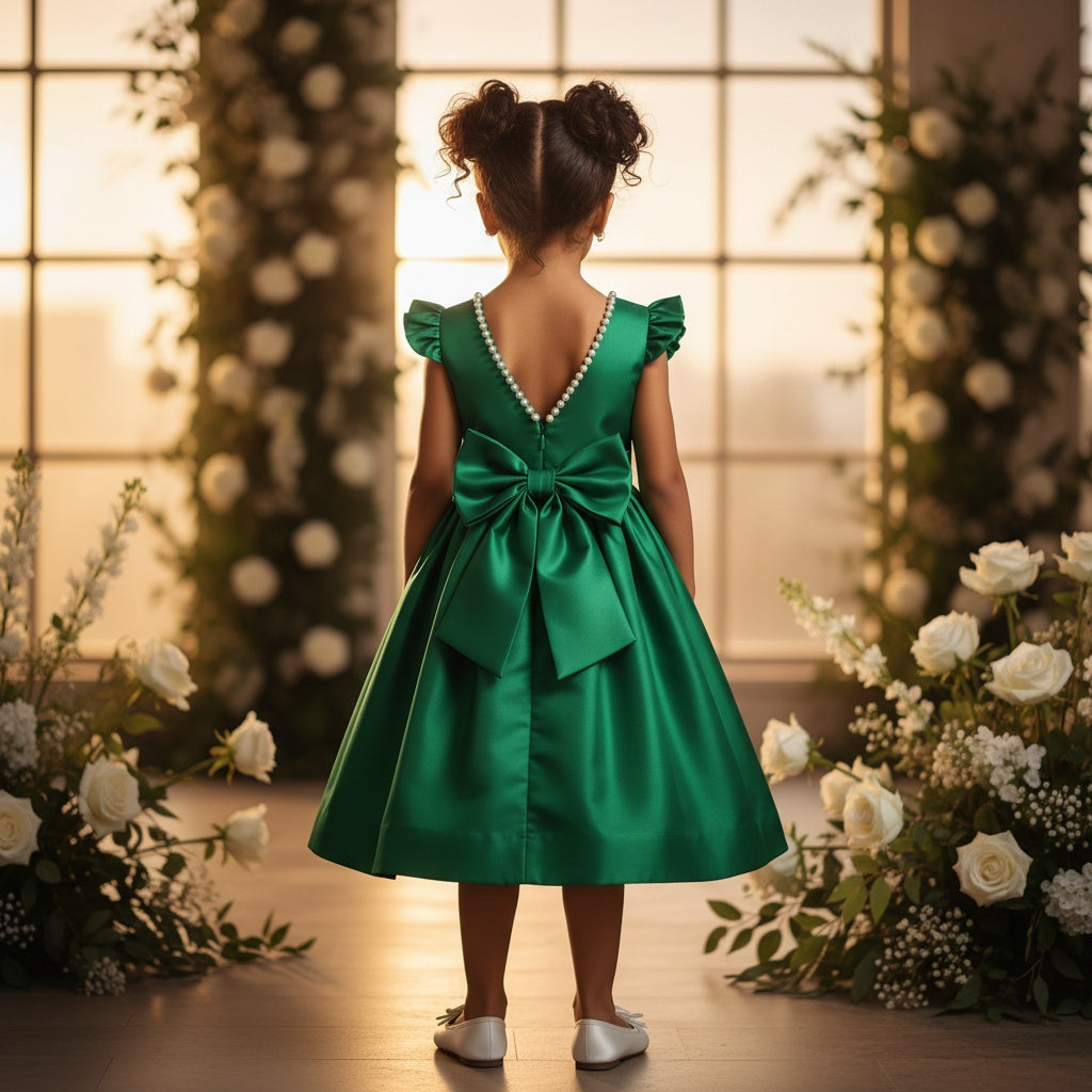Twirl-Worthy Emerald Dress for Every Occasion!