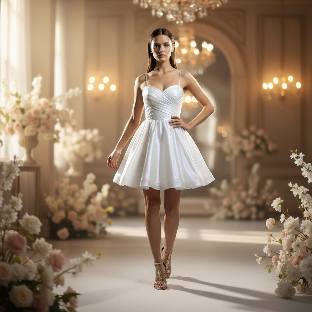 Whimsical Wonderland White Dress for Dreamy Days