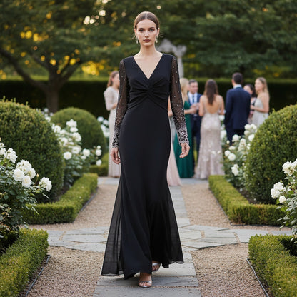 Black Crepe and Sharp Precision