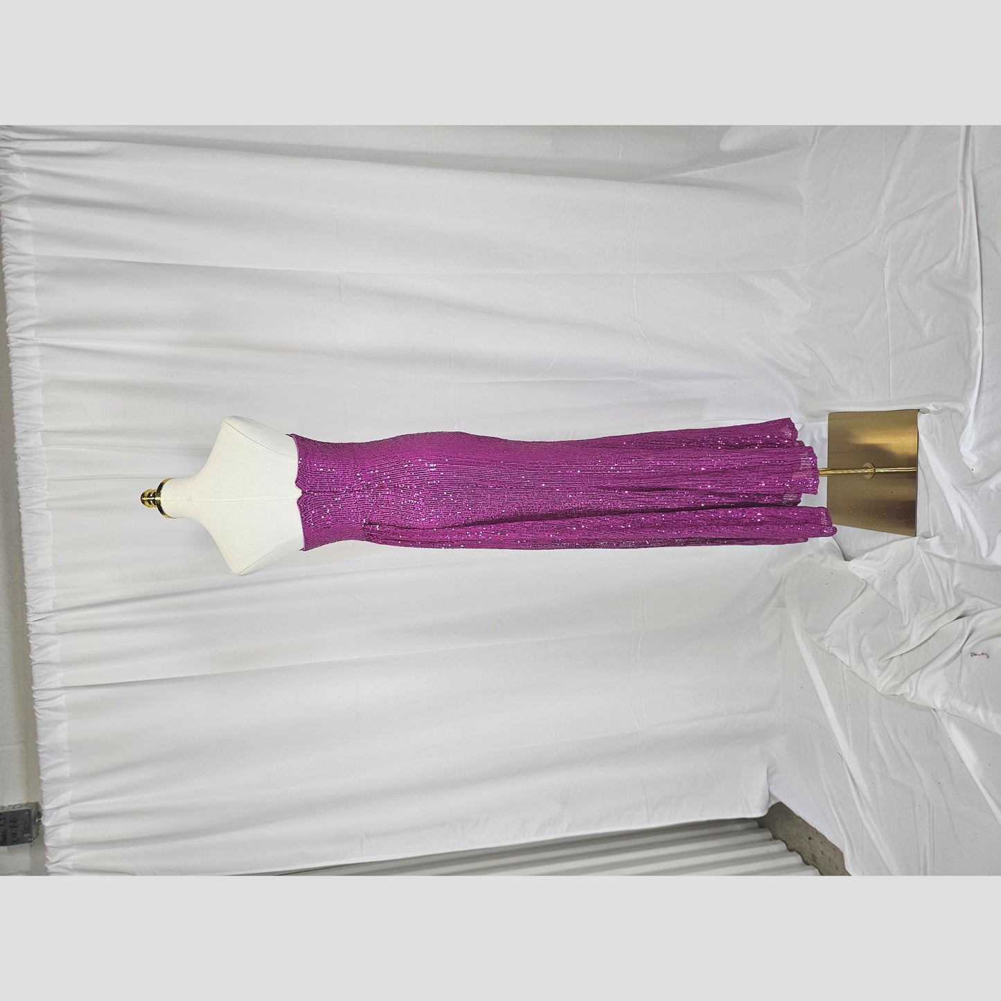 Sparkle Like You Mean It Strapless Sequin Gown