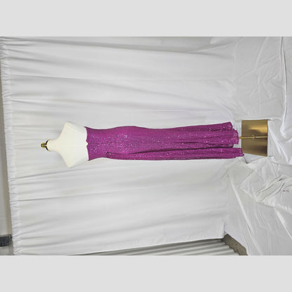 Sparkle Like You Mean It Strapless Sequin Gown