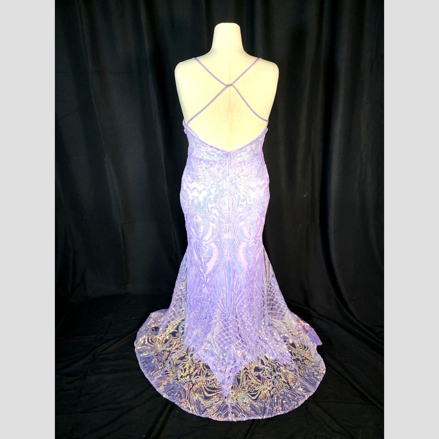 Lavender Dreamwave Gown: Turn Heads & Hearts!