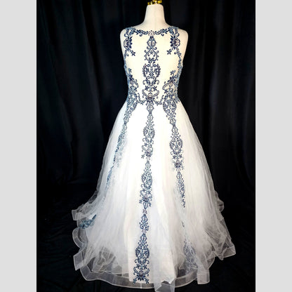 Fairy-Tale Dreams: Enchanted Lace Ballgown