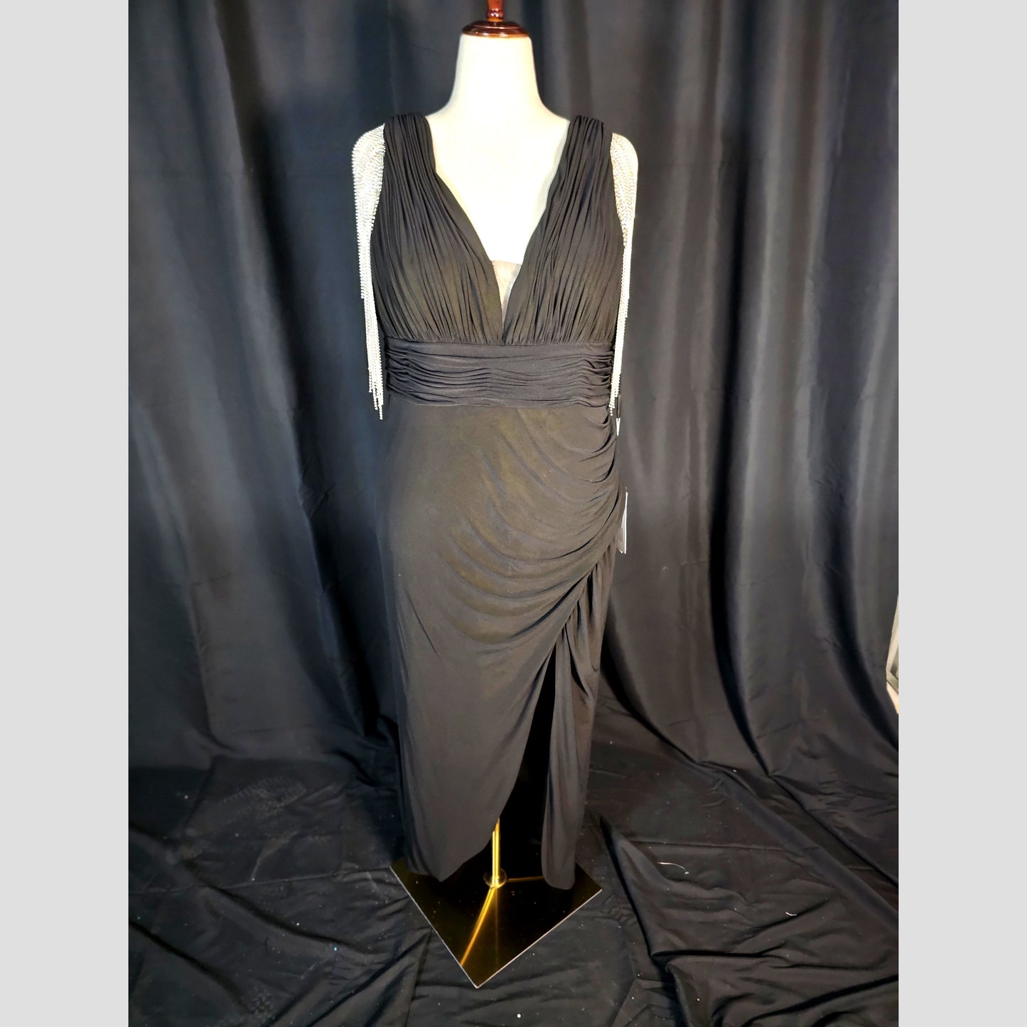 Glamour on a Budget: The Sparkle Shift Gown