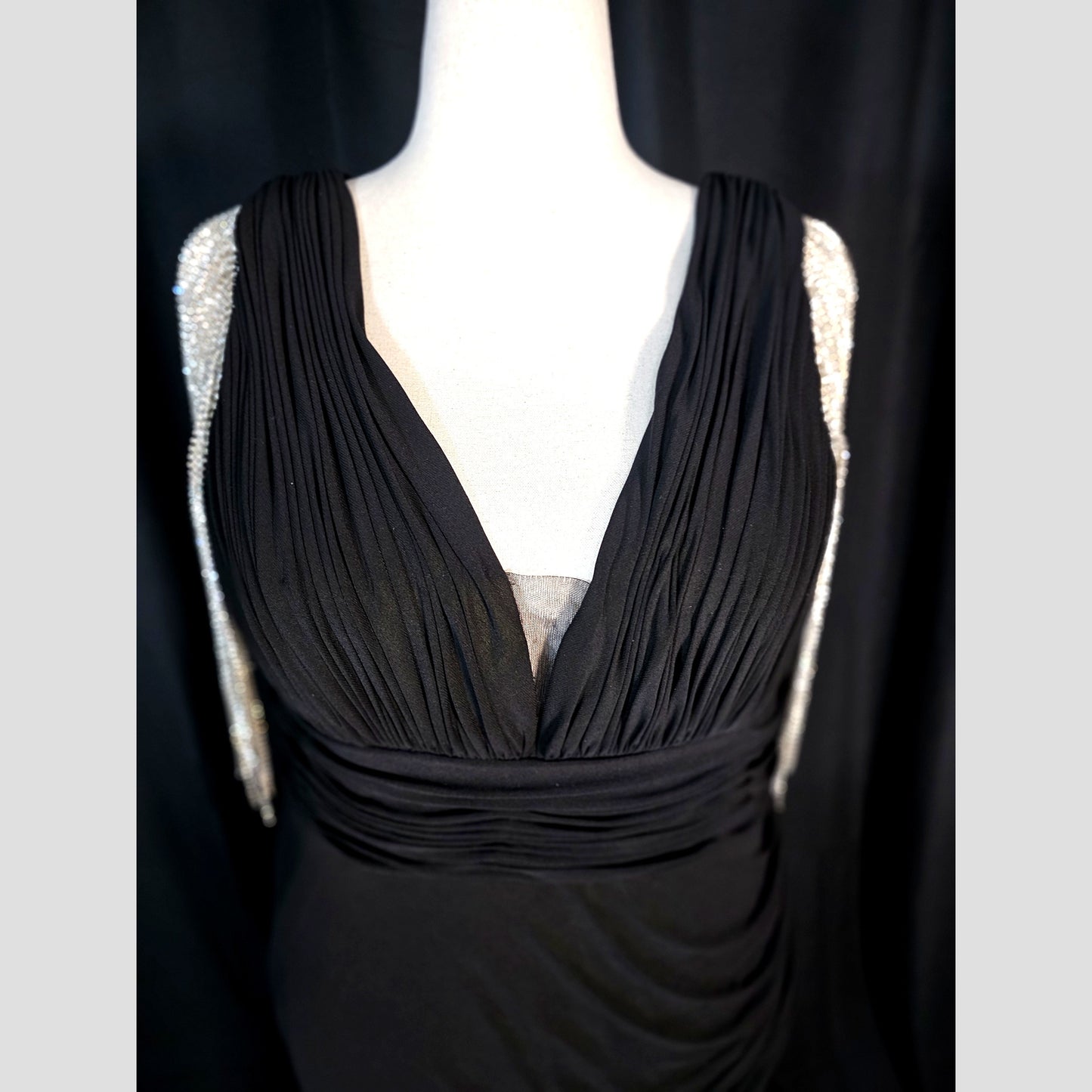 Glamour on a Budget: The Sparkle Shift Gown