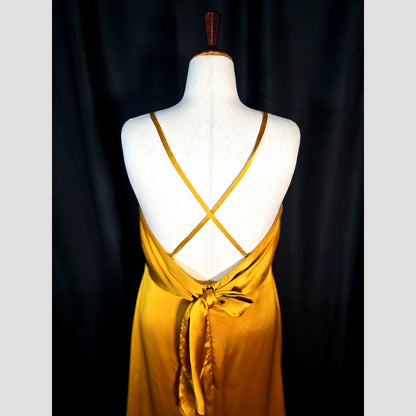 Golden Hour Elegance: The Satin Slip Dress
