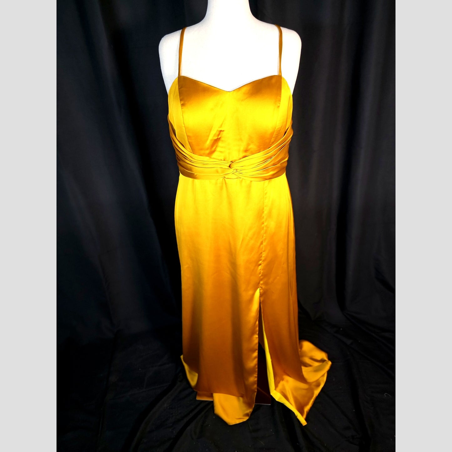 Golden Hour Elegance: The Satin Slip Dress