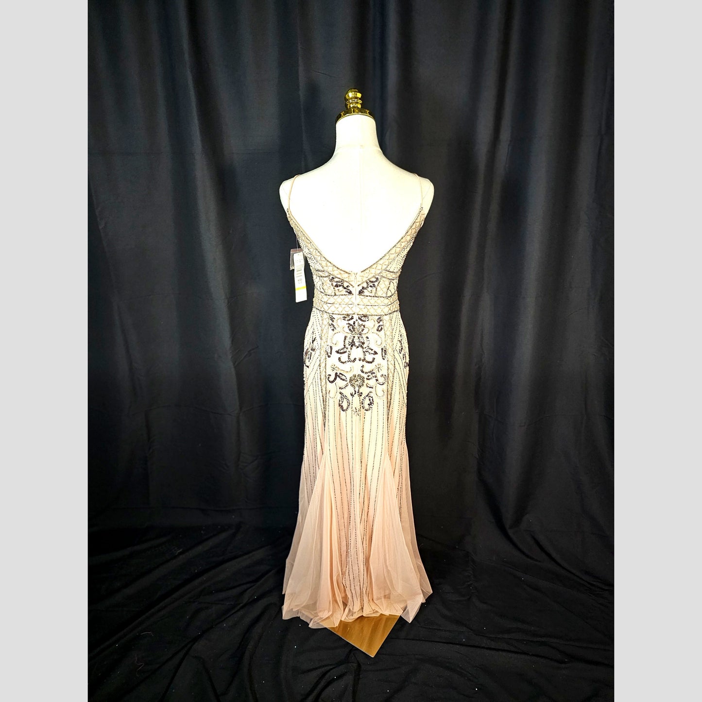Glimmering Glamour Evening Gown – Shine On, Stardust!