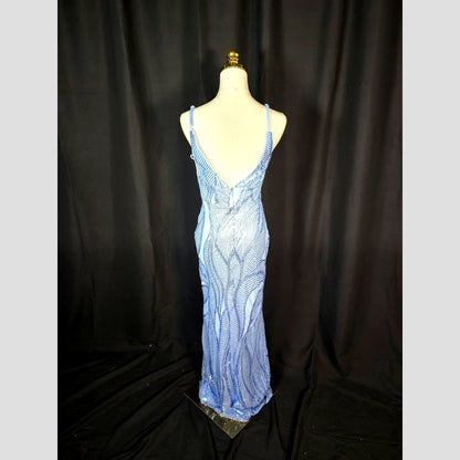 Ocean Breeze Glam Gown: Make Waves This Season!