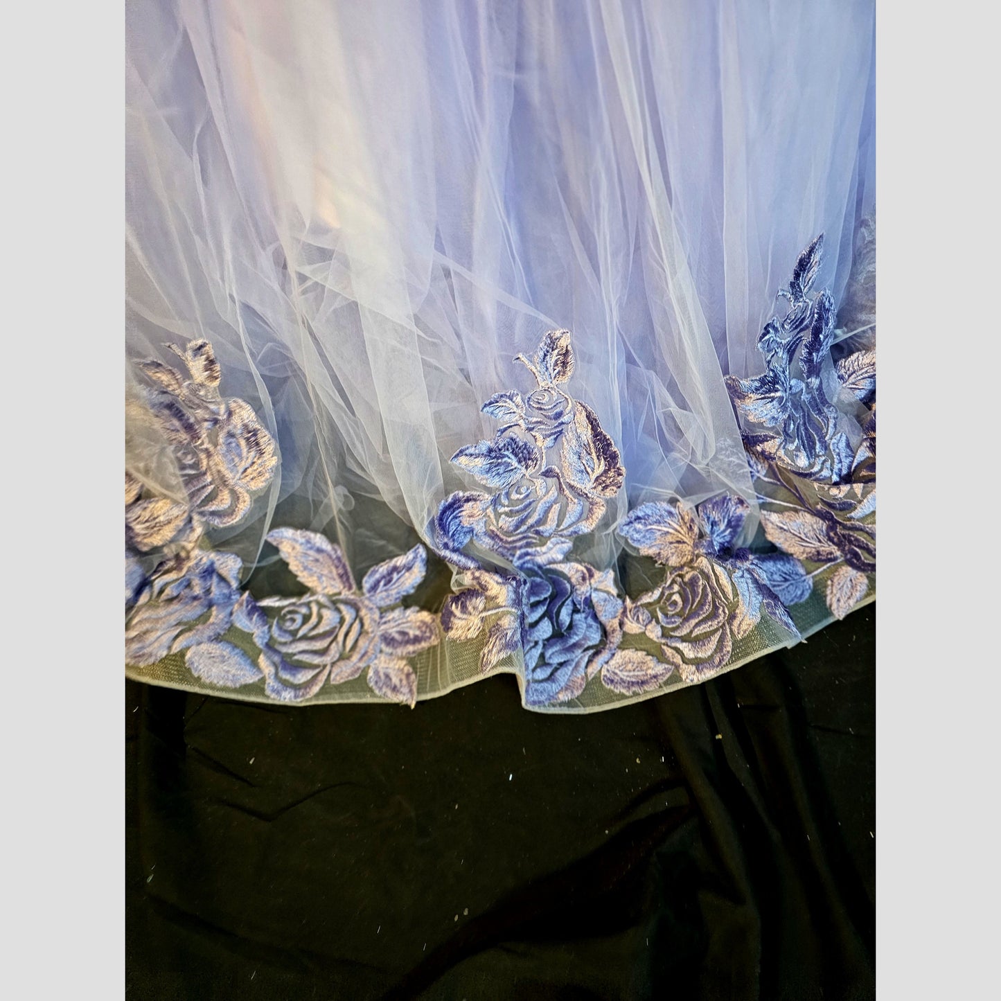 Lavender Dreamscape Ball Gown: Dance Like No One's Watching!