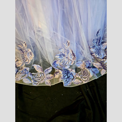 Lavender Dreamscape Ball Gown: Dance Like No One's Watching!