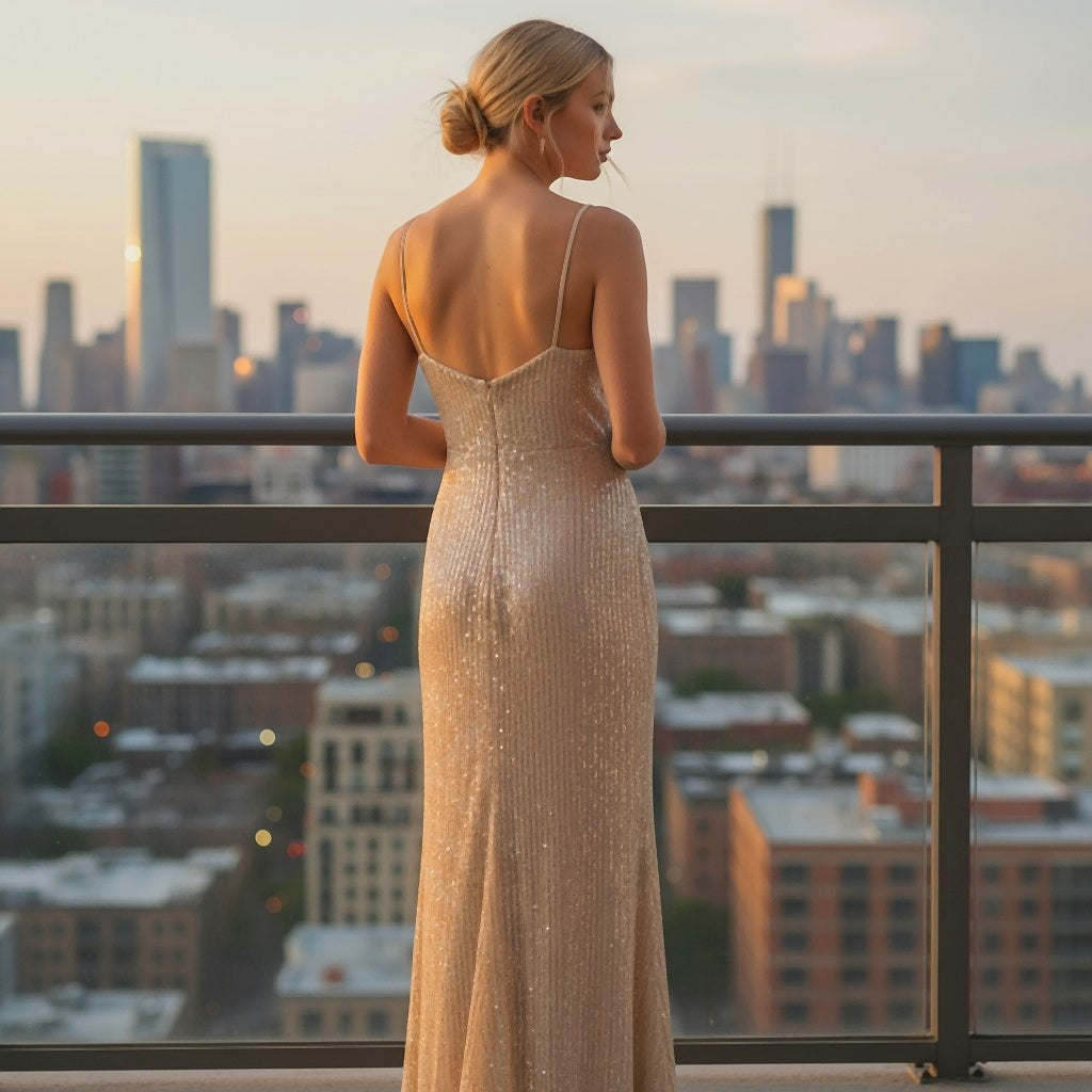 Glamazon Sparkle Gown: Shine Like a Star!