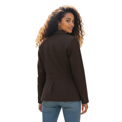 Chic Women's Blazer and Pants Suit Set