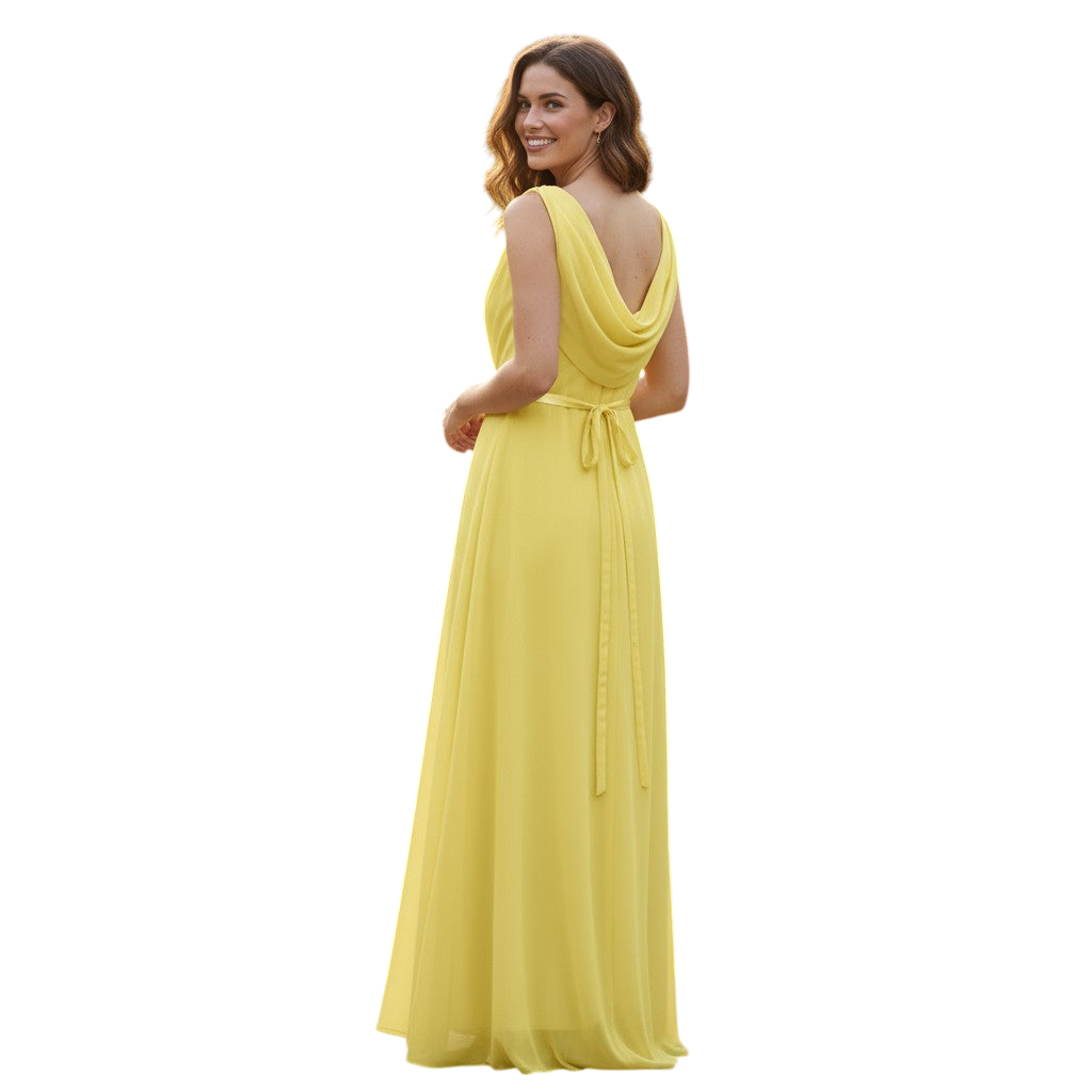 Sunshine Swoon: The Ultimate Yellow Goddess Gown