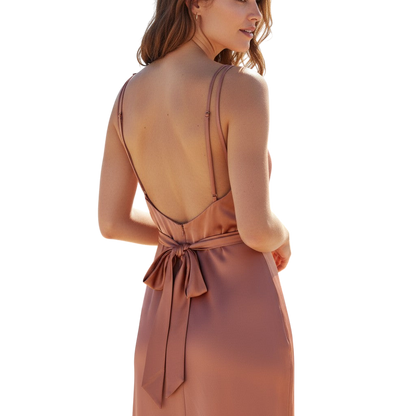 Satin Siren: The Dress That Turns Heads Faster Than You Can!