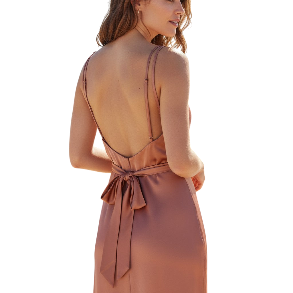 Satin Siren: The Dress That Turns Heads Faster Than You Can!