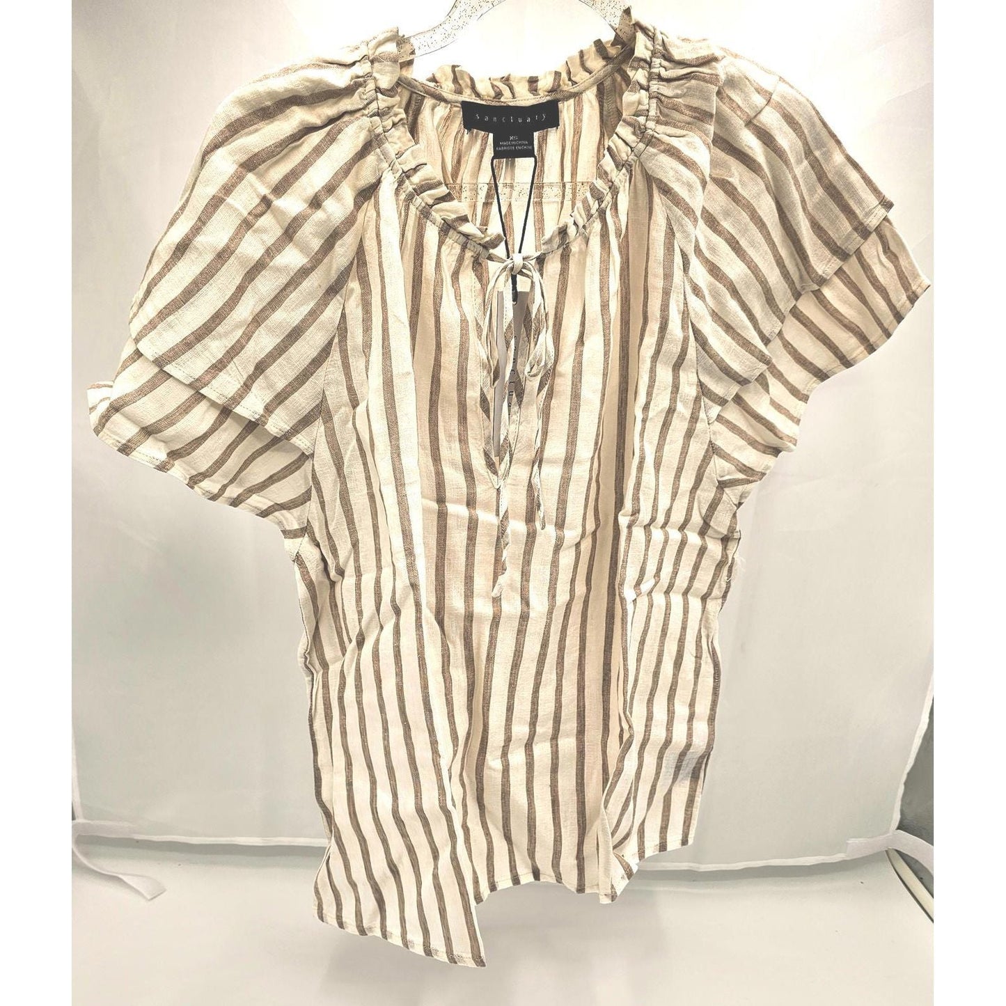 Sanctuary Breezy Striped Blouse - Your New Favorite Air Conditioner!/XS