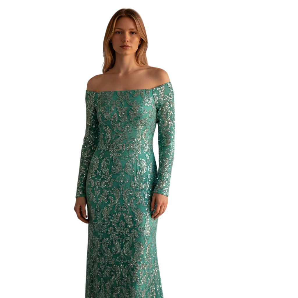 Sparkle & Shine Mermaid Gown: Dazzle in Every Moment!