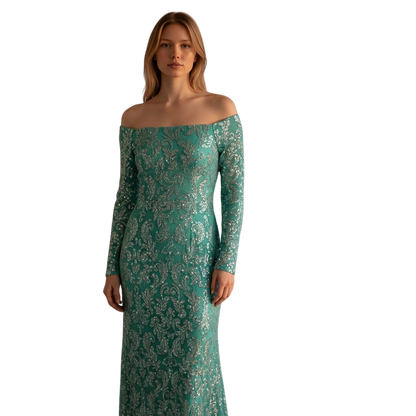 Sparkle & Shine Mermaid Gown: Dazzle in Every Moment!