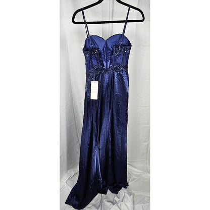 Sequined Party Dress - Sapphire Dreams