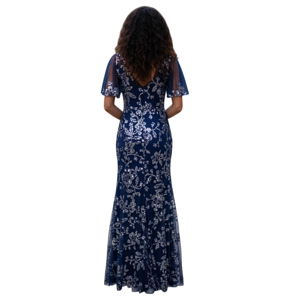 Enchanted Nightfall Sequin Gown