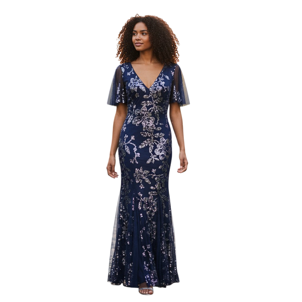 Enchanted Nightfall Sequin Gown