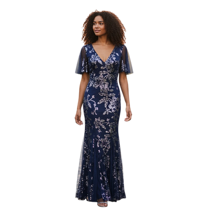 Enchanted Nightfall Sequin Gown