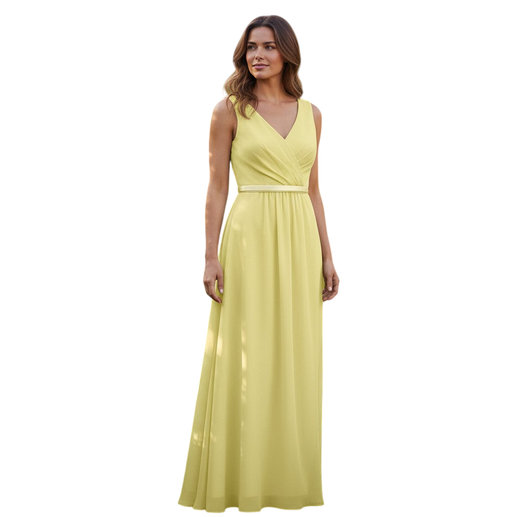 Sunshine Swoon: The Ultimate Yellow Goddess Gown