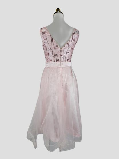 Blush Blossom Party Dress: Dance Like Everyone's Watching