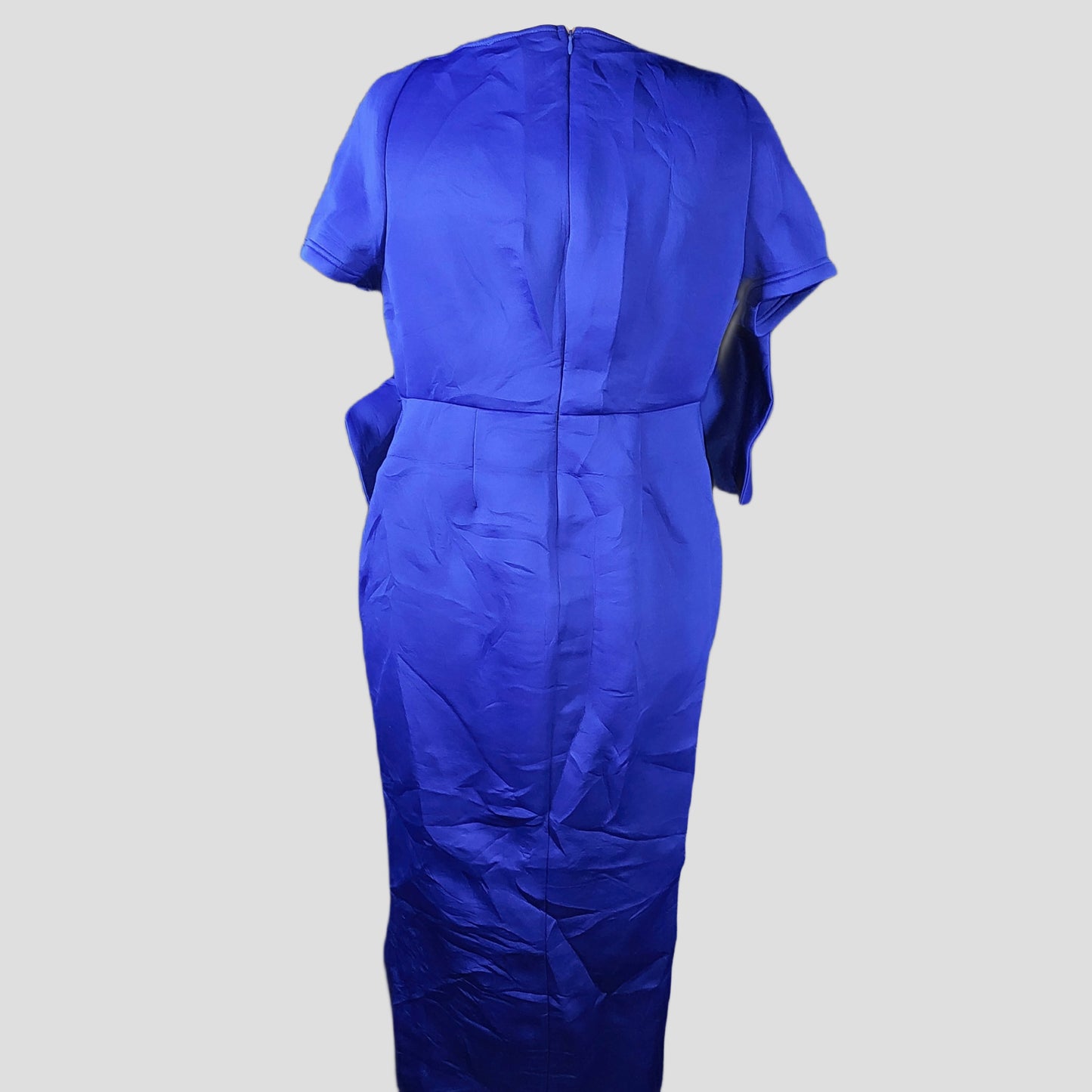 Royal Blue Majesty: The Dress That Commands Attention