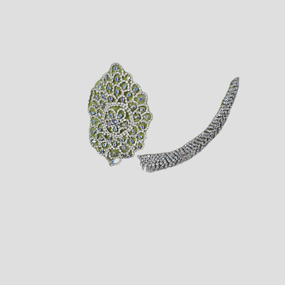 Lime Luxe: The Gleeful Glam Gown