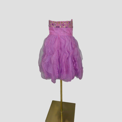 Dazzling Pink Whirlwind Tulle Party Dress