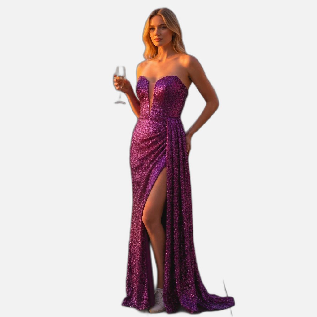 Dazzling Diva Evening Gown - Sparkle Your Way to Stardom!