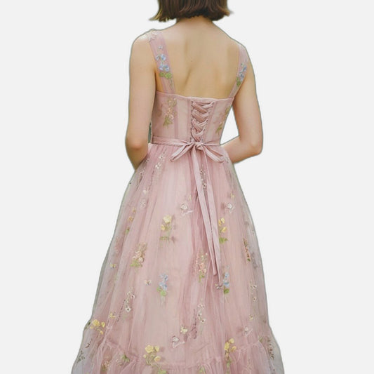 Petal Perfection: The Dreamy Floral Tulle Dress