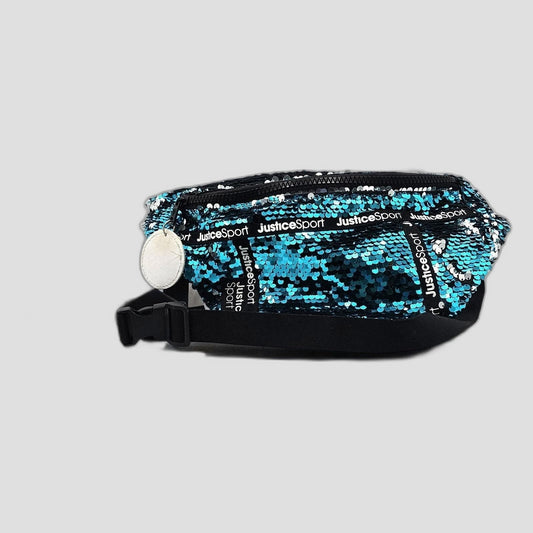 Sparkly Sequin JusticeSport Waist Bag - The Ultimate Hands-Free Bling