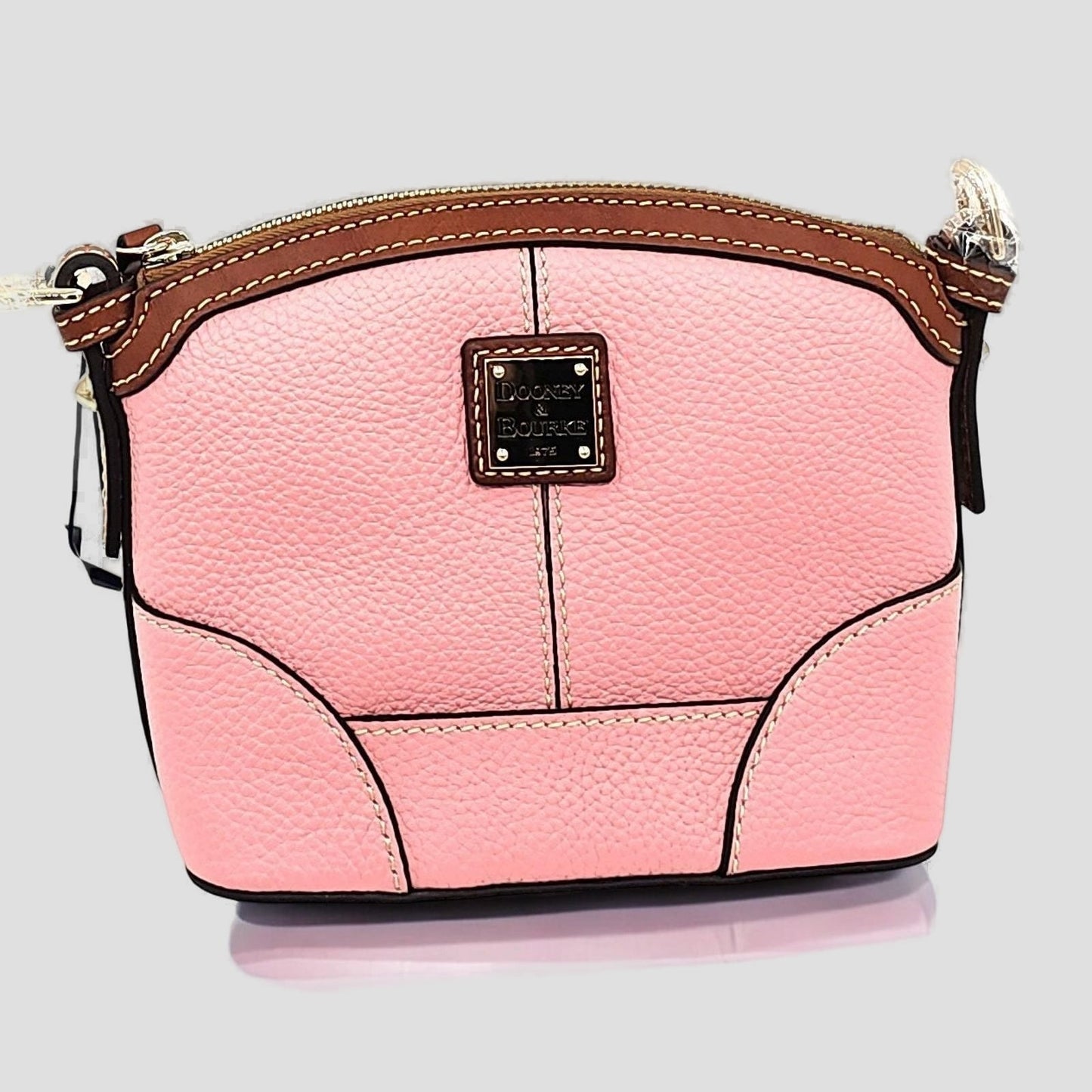 Pebbled Leather Crossbody Bag - Chic & Cheeky!
