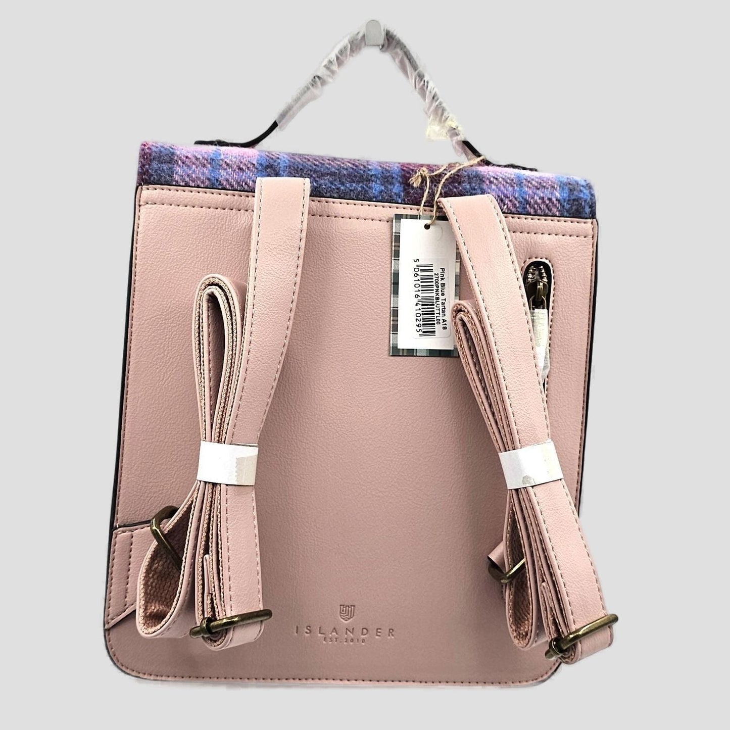Plaid Backpack
