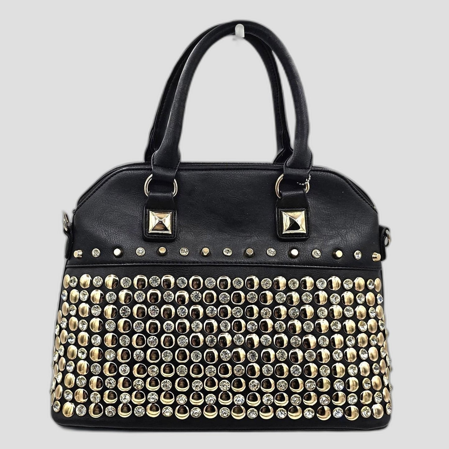 Studded Satchel Bag - Because Your Outfit Needs a Little Edge