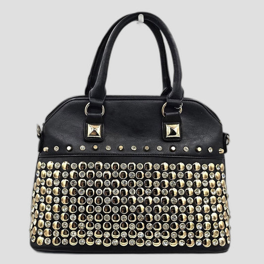 Studded Satchel Bag - Because Your Outfit Needs a Little Edge