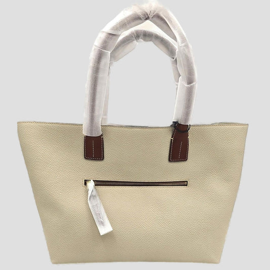 Pebble Large Leather Tote Bag - Chic & Spacious!