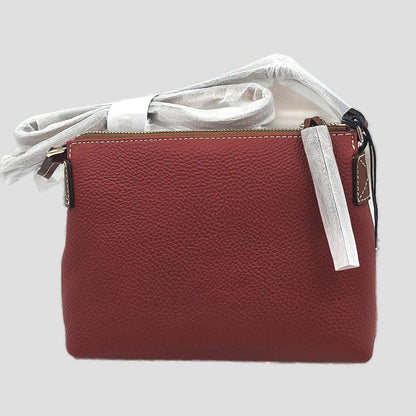 Pebbled Leather Crossbody Bag