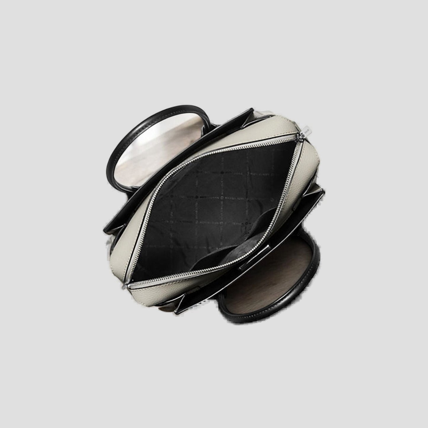 Mercer Medium Color-Block Leather Belted Satchel
