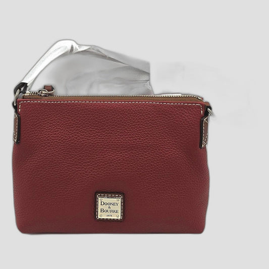 Pebbled Leather Crossbody Bag