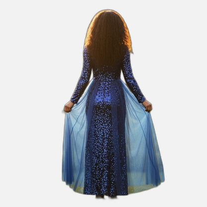 Sparkle Like You Mean It: Sequin Long Sleeve Dress