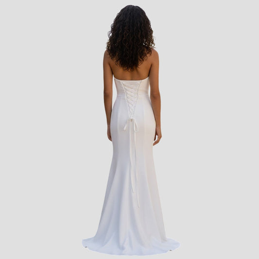 Elegant Strapless Evening Dress - Channel Your Inner Glam!