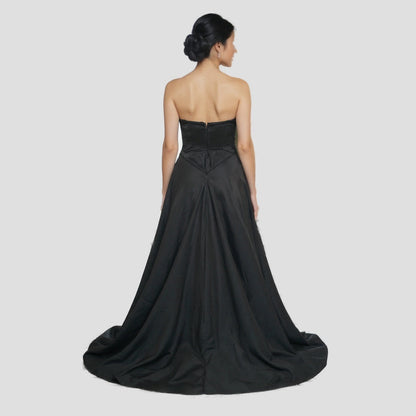 Dazzling Black Embellished Mini Dress for Sizzling Nights
