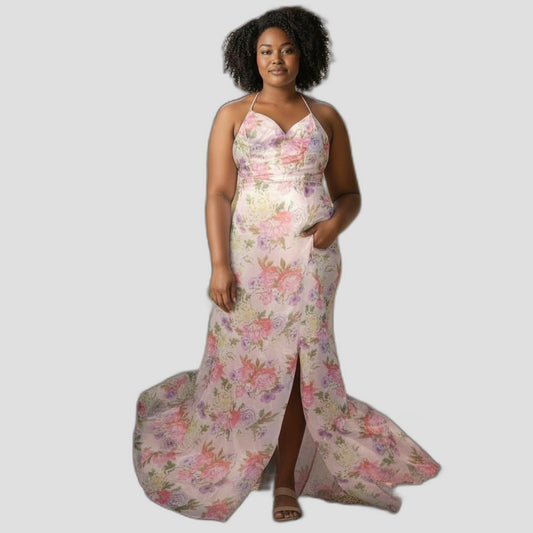 Garden Party Goddess Floral Maxi Dress